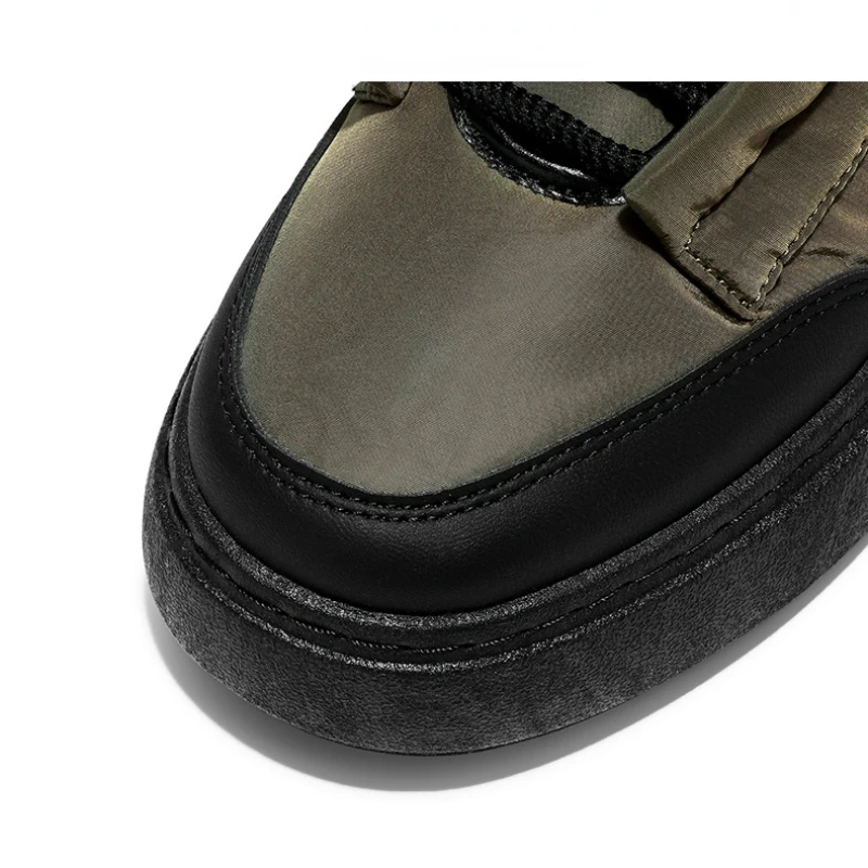 Down Cloth Casual Sneaker Shoes for Men Winter Warm Leisure Sports Leisure Men\'s Loafers Non-Slip Fashion High-top Men Shoes