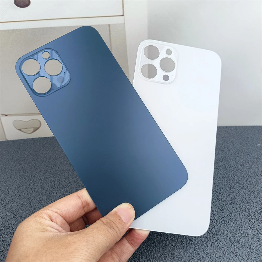 High Quality Back Battery Cover For Apple iphone 12 Pro/12 Pro 12promax Rear Glass Back Housing Battery Door Panel Replacement view 6