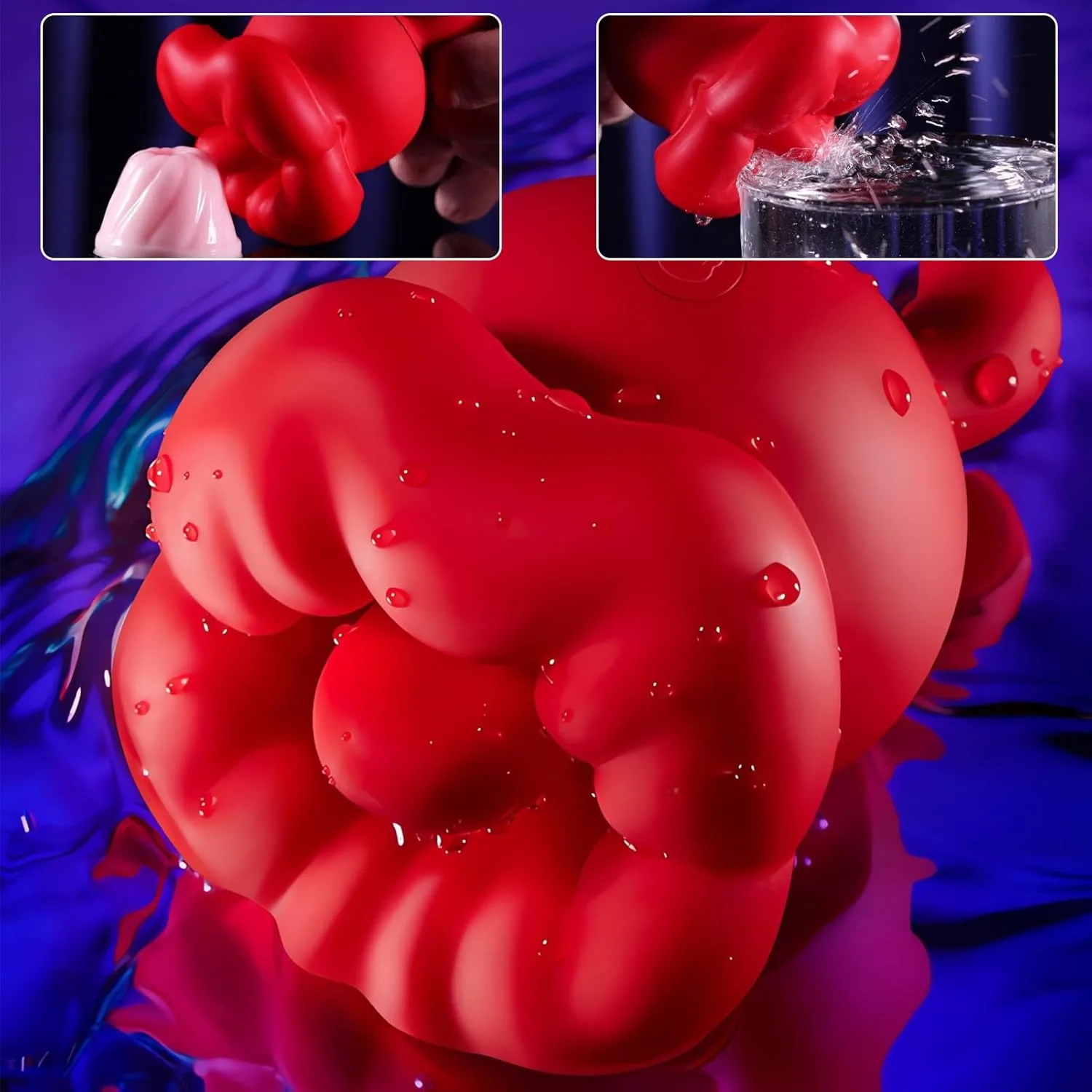 Lambendo vibrador simulador de sexo oral experiência empoderando ondas de estala com 10 modos de lambida para jogos íntimos de casais