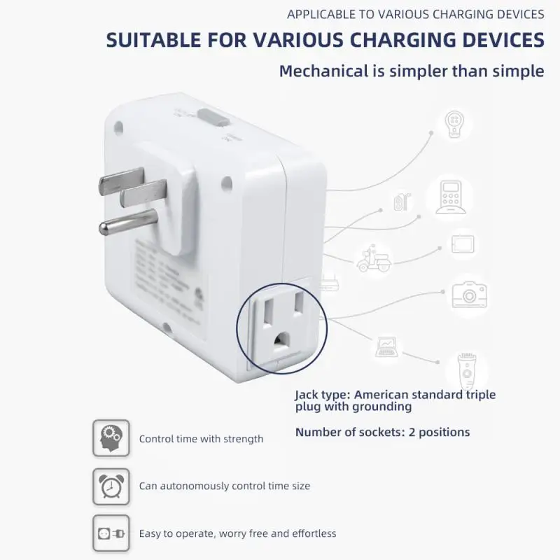 Precise Easy-to-use Energy-saving Precise Timing Convenient Multi-functional
