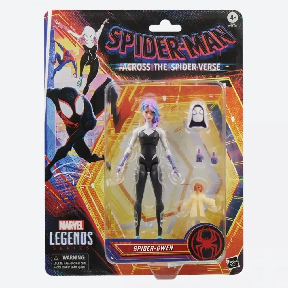 Hasbro Marvel Legends Series Spider-Man: Across The Spider-Verse Gwen Stacy Collectible 6-Inch Action Figure Birthday Gift