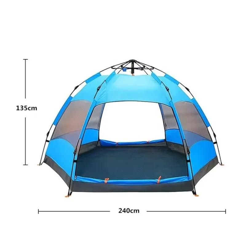 30 Seconds Instant Backpacking Tent Season 4 Family Tent Beach Tent Outdoor Hiking Mountaineering Fishing Picnic