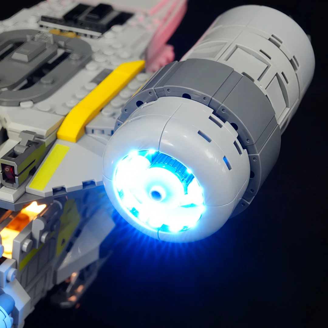 MAXCXT LED Light For LEGO 75447 Star Wars The Razor Crest DIY Decorative Lamp Not Include Lego Building Blocks Set view 4
