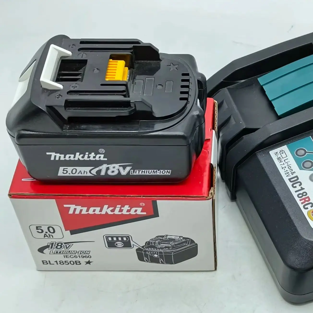

Makita 18V 5.0AH battery 18650 rechargeable lithium-ion battery, replaceable Makita BL1830 BL1860B