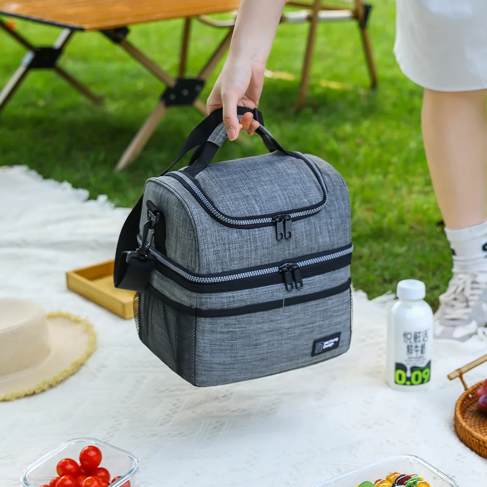 11L Double-Layer Insulated Lunch Bag 3