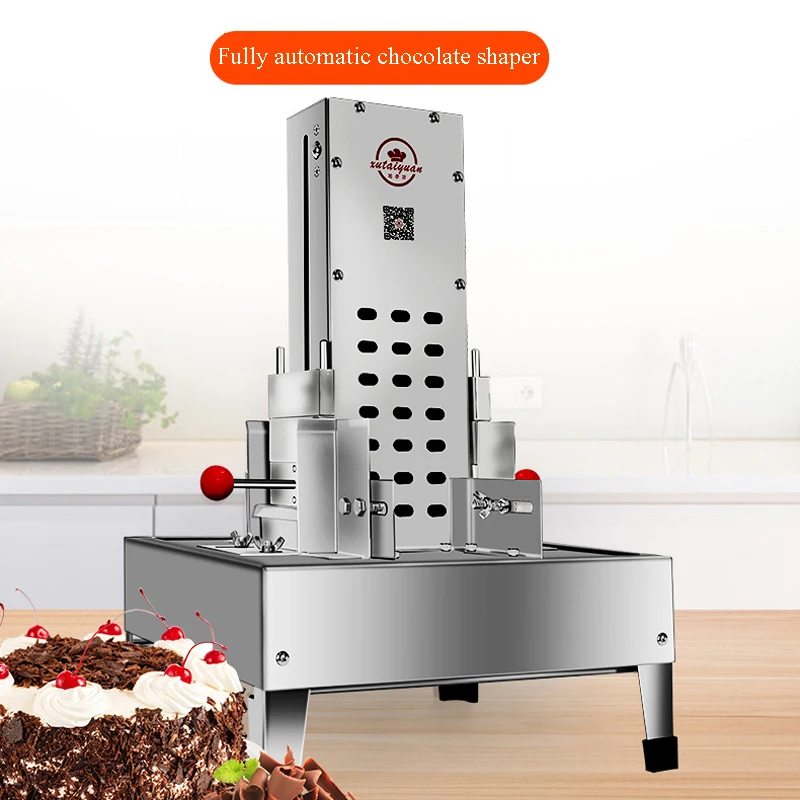 

Commercial Chocolate Chip Cutter Making Machine Chocolate Block Slice Rolls Shaving Machine