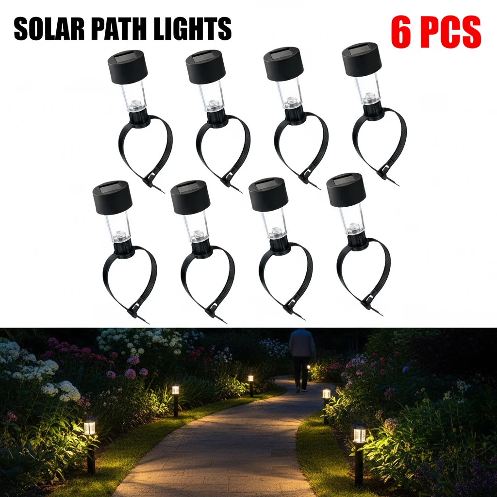 Solar Powered LED Pool Light Waterproof Ground Fence Decorative Night Light Eco-Friendly Swimming Pool Accessory