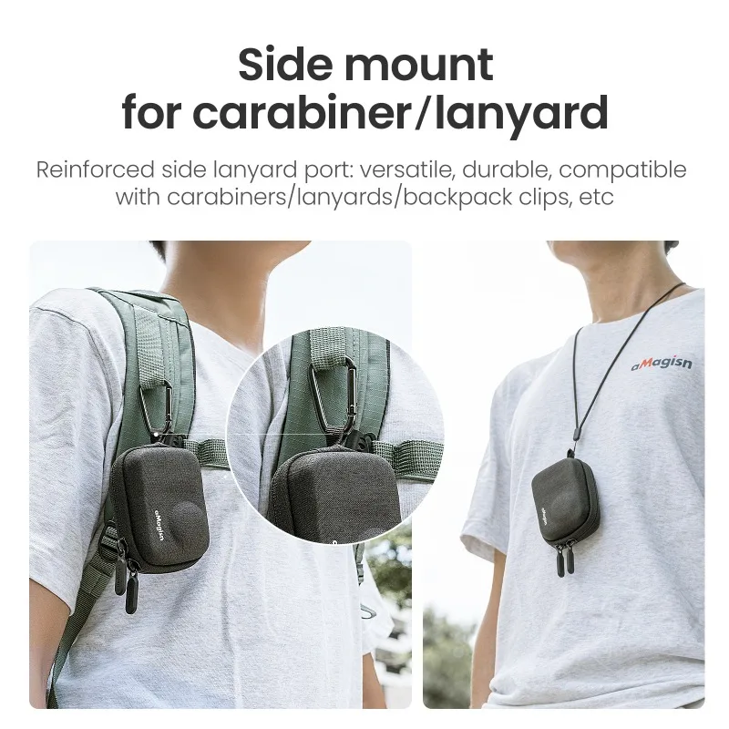 منظم الجسم aMagisn لـ Insta360 GO Ultra مقاوم للخدش ومقاوم للتآكل ومقاوم للماء ملحقات حماية محمولة