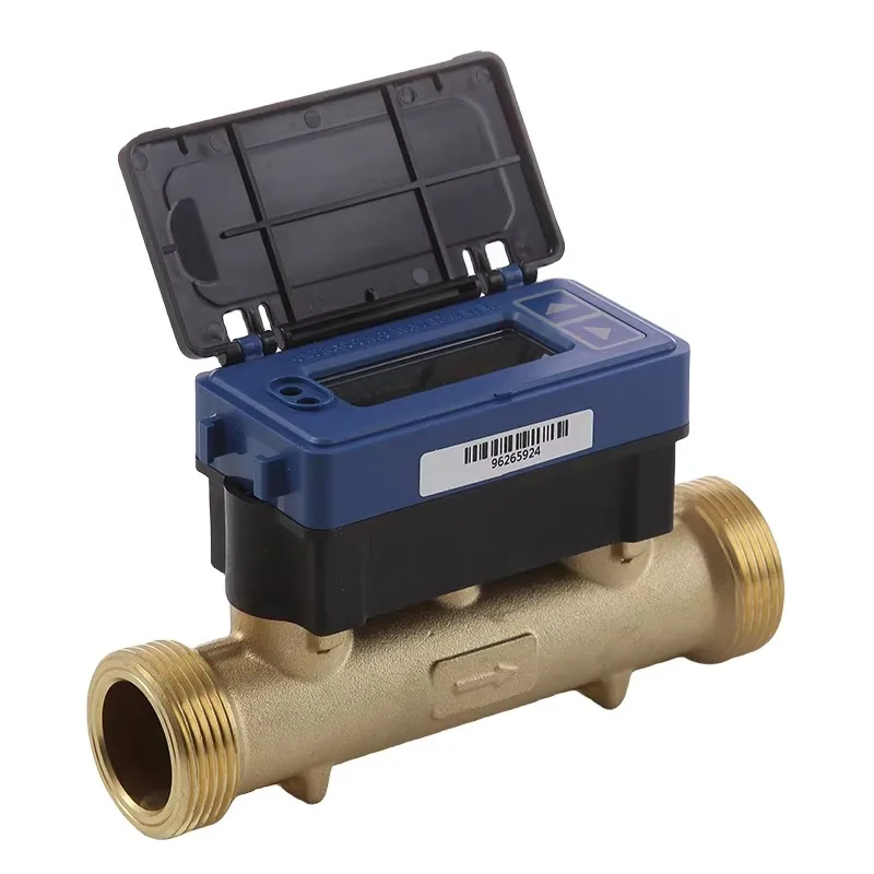Ultra-intelligent 485 digital household water meter Small diameter remote flow meter IP68 protection  ultrasonic water meter
