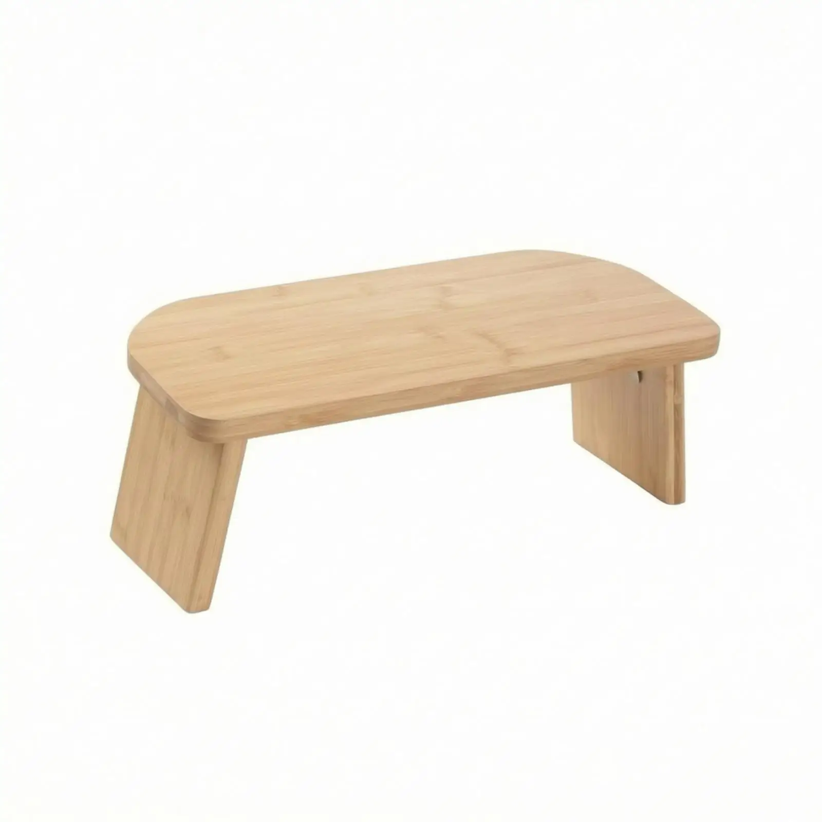 Kneeling Stool Angled Meditation Bench Natural for Home Studio, Yogis