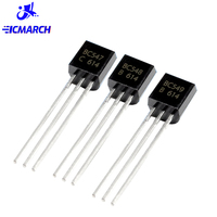 10PCS/20PCS BC547 BC548 BC547B BC547C BC548B BC548C TO-92 NPN Power Transistor TO92