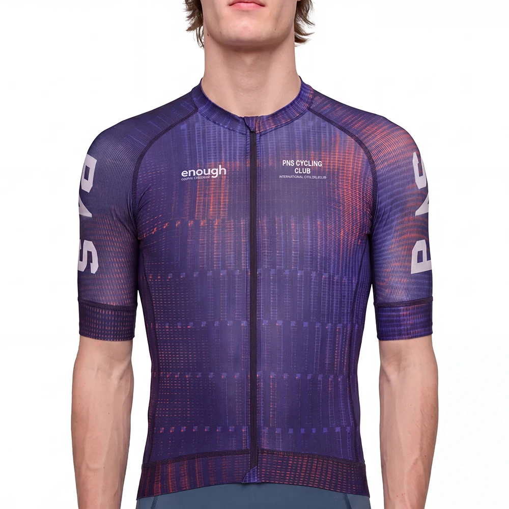 Koszulka kolarska męska PNS, profesjonalna koszulka rowerowa, koszulka rowerowa z krótkim rękawem, wysokiej jakości koszulka rowerowa MTB/szosowa