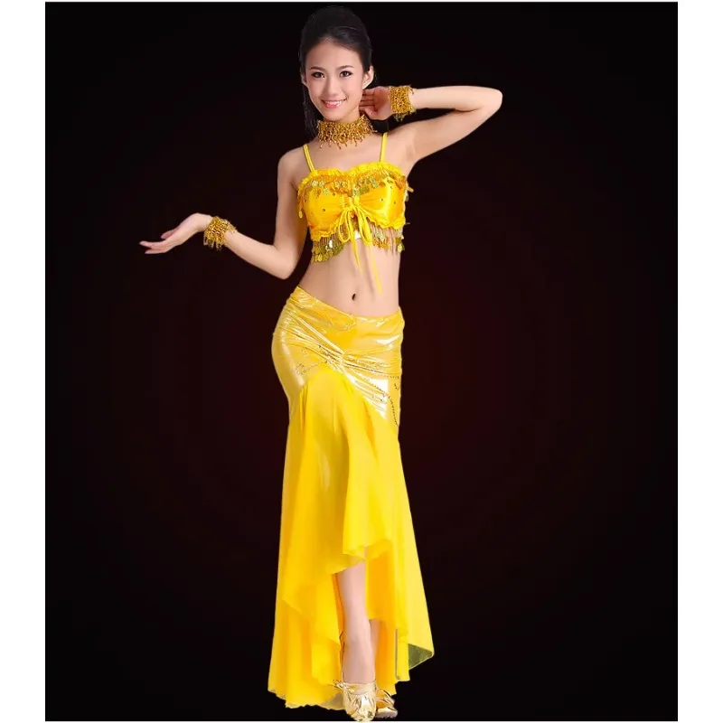 Customized Belly Dance Performance Costume 2025 New Performance Costumes Sexy Hip Bag Skirt Dance Stage Costume Dance Set Female