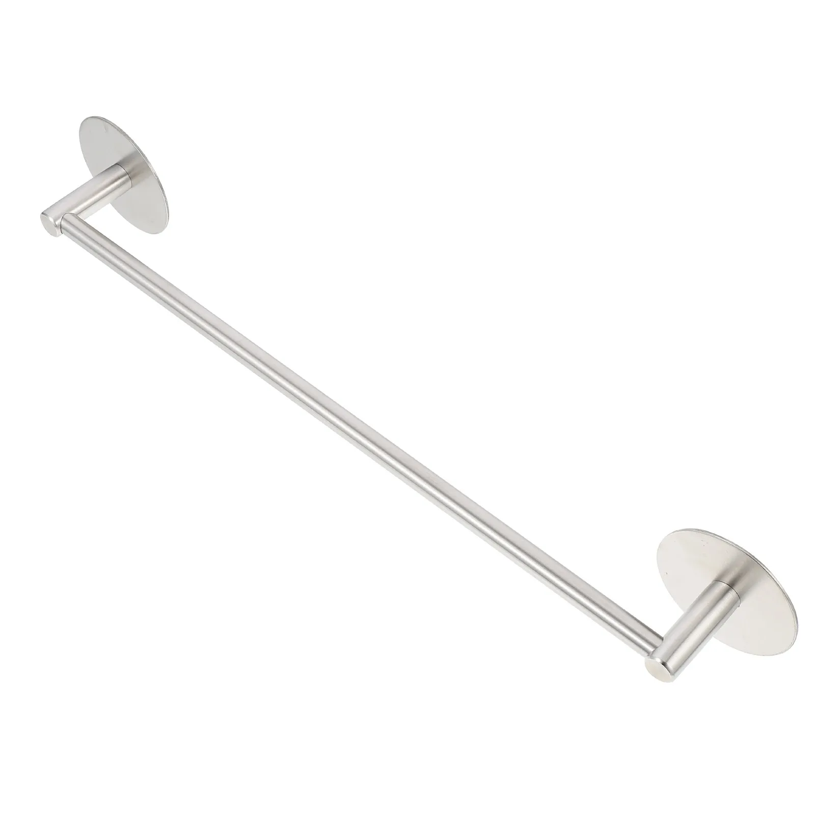 

1 шт. Держатель для полотенец из нержавеющей стали без сверления, одинарная вешалка для ванной, кухни, балкона, гостевой комнаты, органайзер для полотенец