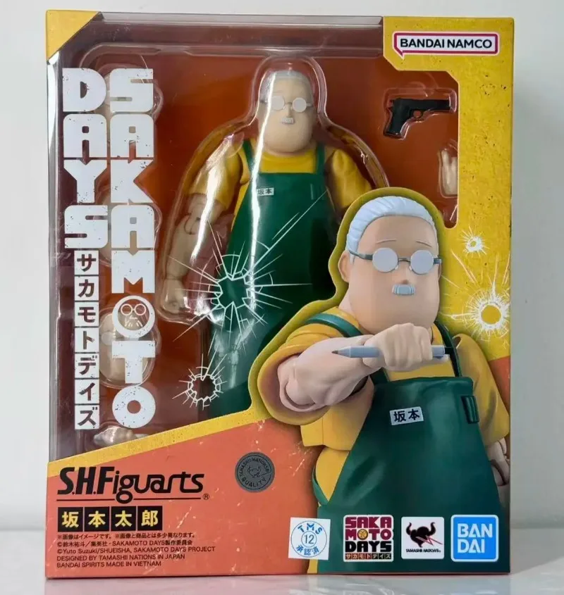 

Bandai S.H.Figuarts SHF DAYS SAKAMOTO Taro Sakamoto, juguetes modelos Anime, regalos colección figuras