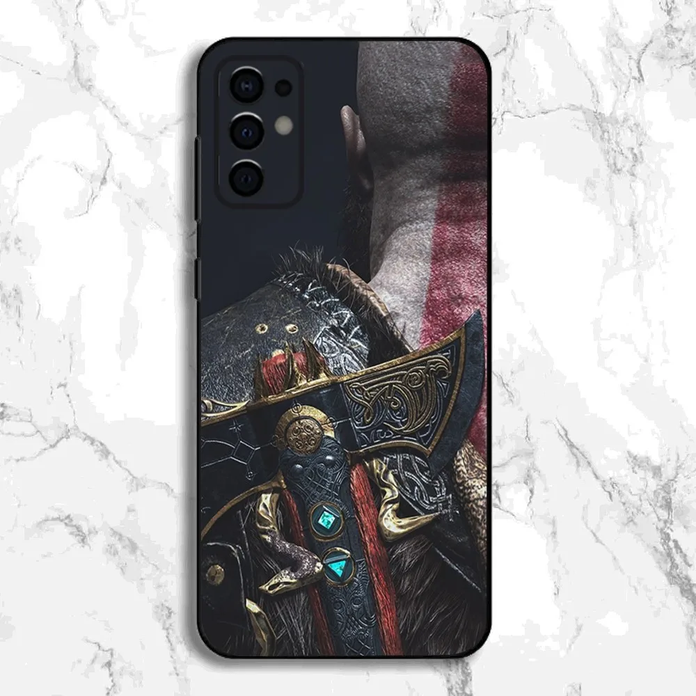 G-God of W-War Game Phone Case For Samsung S24,S21,S22,S23,S30,Ultra,S20,Plus,Fe,Lite,Note,10,9,5G Black Soft Cover