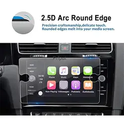 For Volkswagen VW Golf7/GTI/GTE/GTD8 2018 8 Inch Center Touch Screen Protector, Tempered Glass Protector