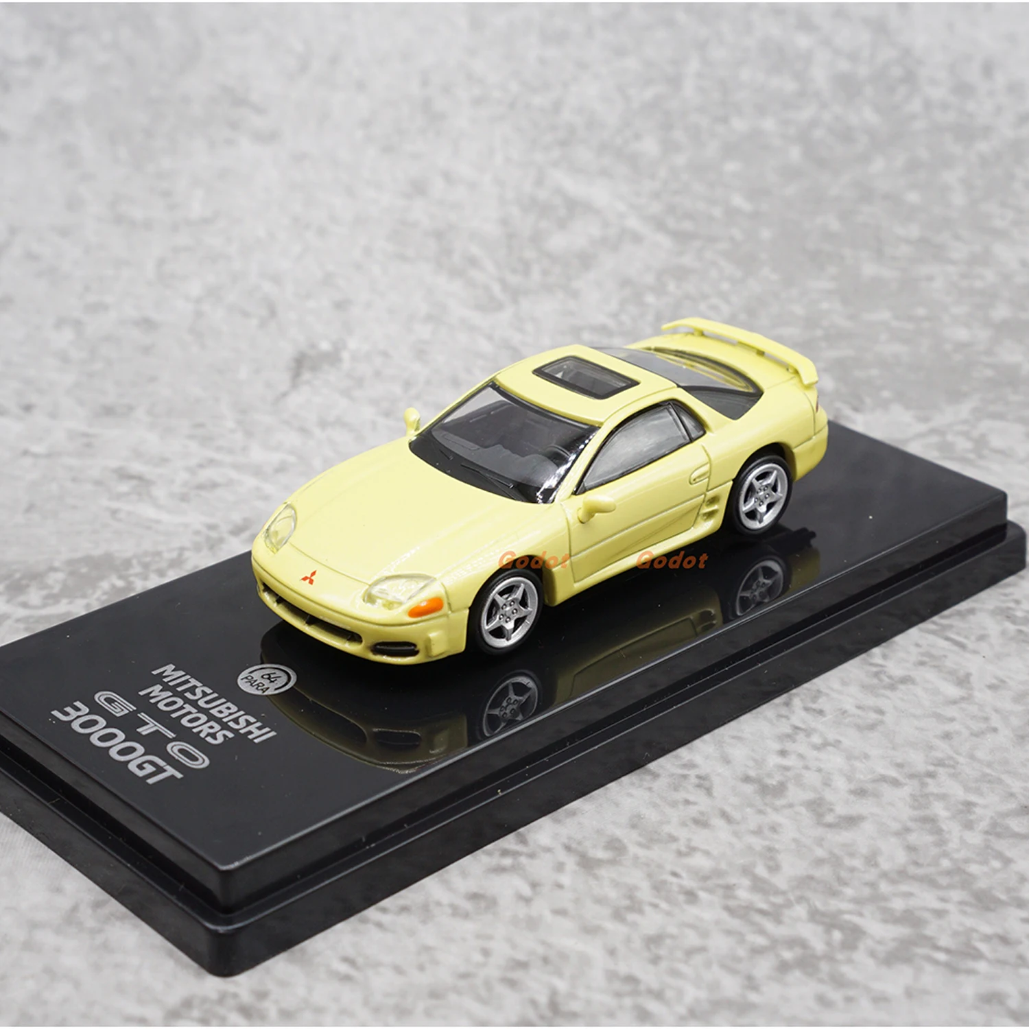 

1:64 масштаб литой под давлением сплав Mitsubishi 3000GT игрушки для мальчиков спортивные автомобили модель классика ностальгия подарки для взрослых сувенирный статический дисплей