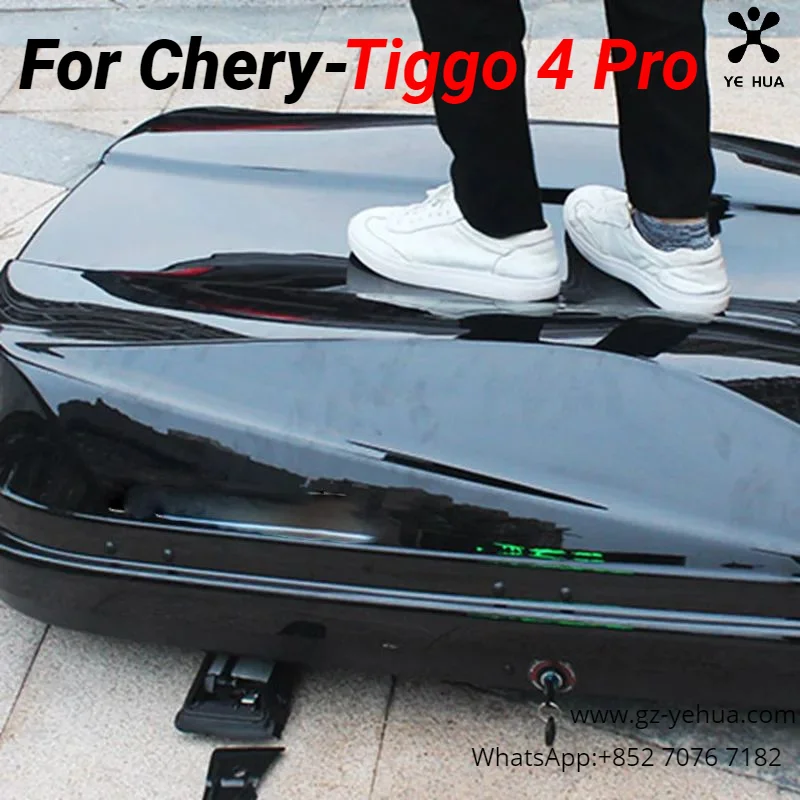 For Chery Tiggo 4 Pro 2020 2023 Car Travel Suitcase Roof Luggage Rack Modified Automobiles Parts Accesorios Para Auto Tools