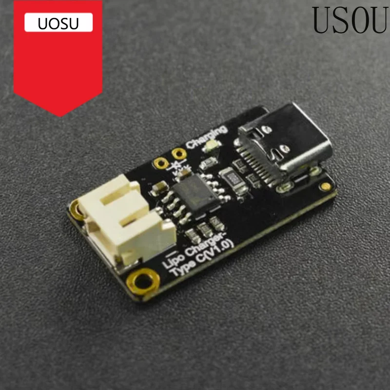 TP4056 Type C Li-ion Battery Charger Module 5V 1A 3.7V Lithium with Current Selection 50/200/500mA