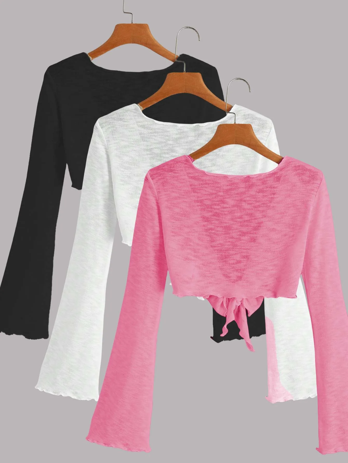 Ladies Elegant Summer Basic Lightweight Gauze Cardigan, Fashionable and Comfortable, with a Light and Breathable Fabric