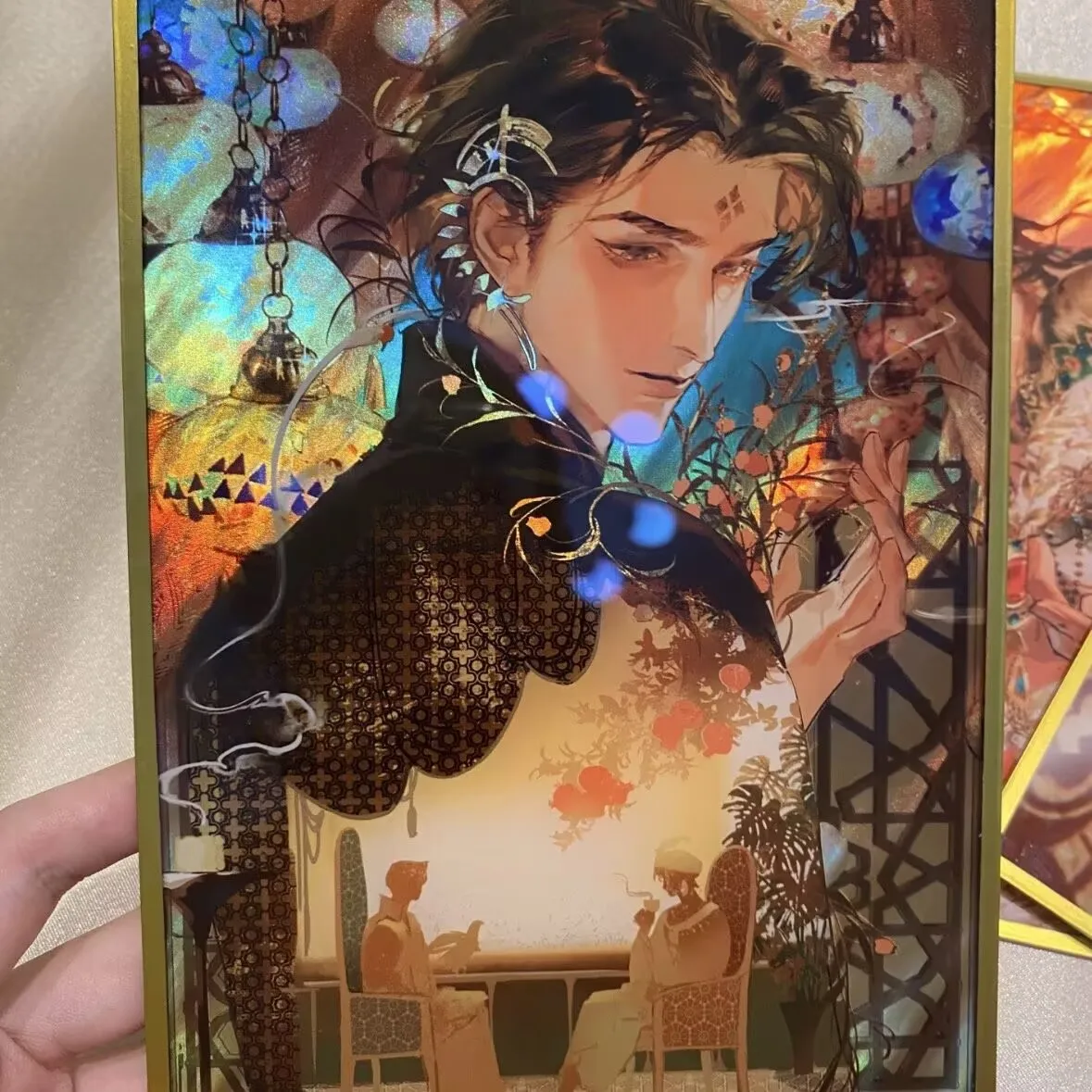 "لعبة سلطان" المحيطية "Artu Sultan Nefel" ورق ملون عالي الجودة، حبوب ثنائية الأبعاد جميلة تمامًا