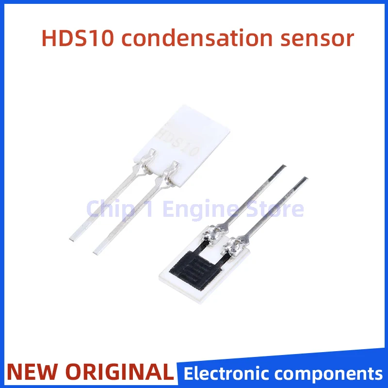 5/10pcs HDS10 DIP DC 0,8V 1-100% RH temperatura de serviço 1-80 ° Módulo sensor de umidade de condensação C Interruptor característico positivo