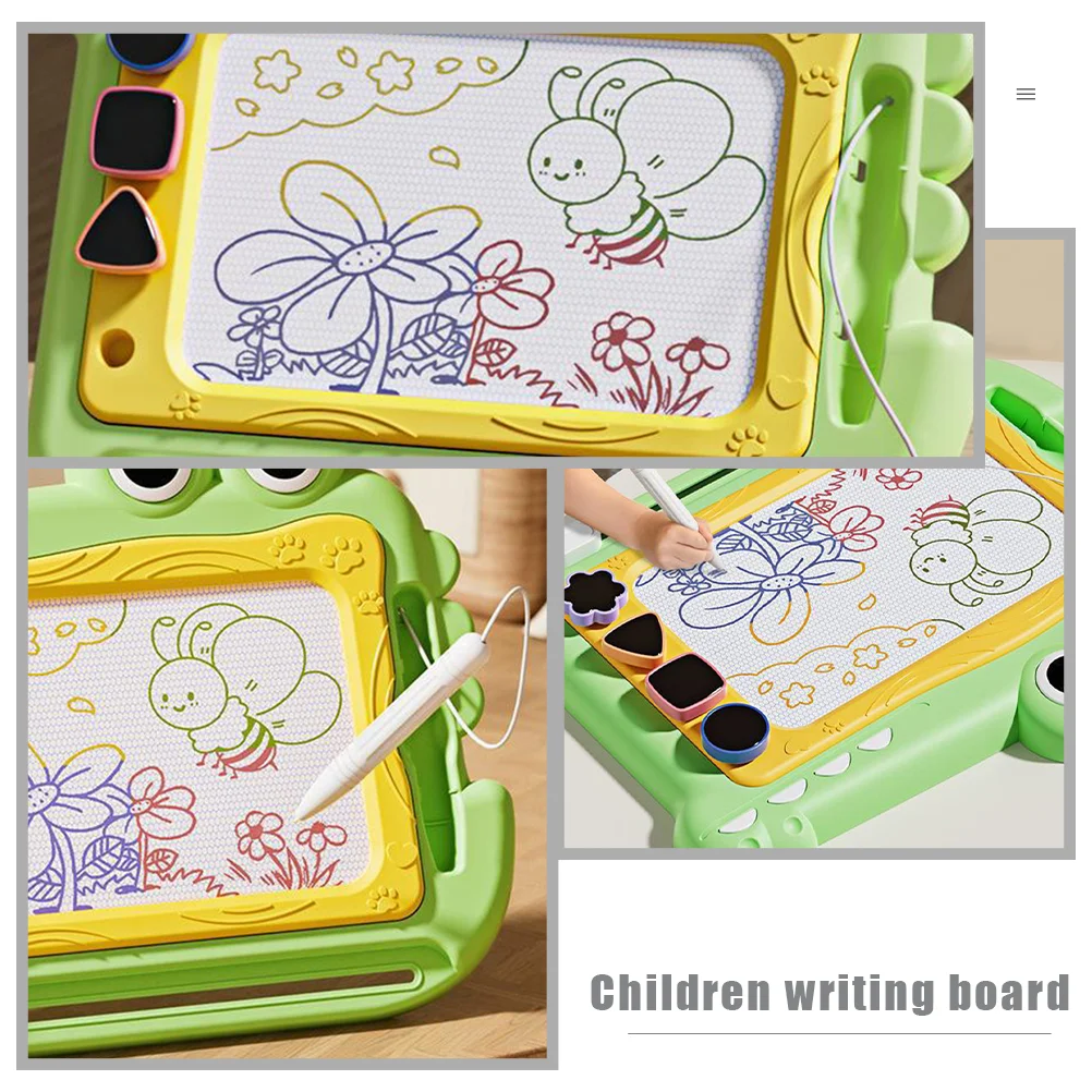 Writing Board Toy Pad Toddler Toys for Airplane Travel Doodle Plastic Kids Drawing Magnetic Child