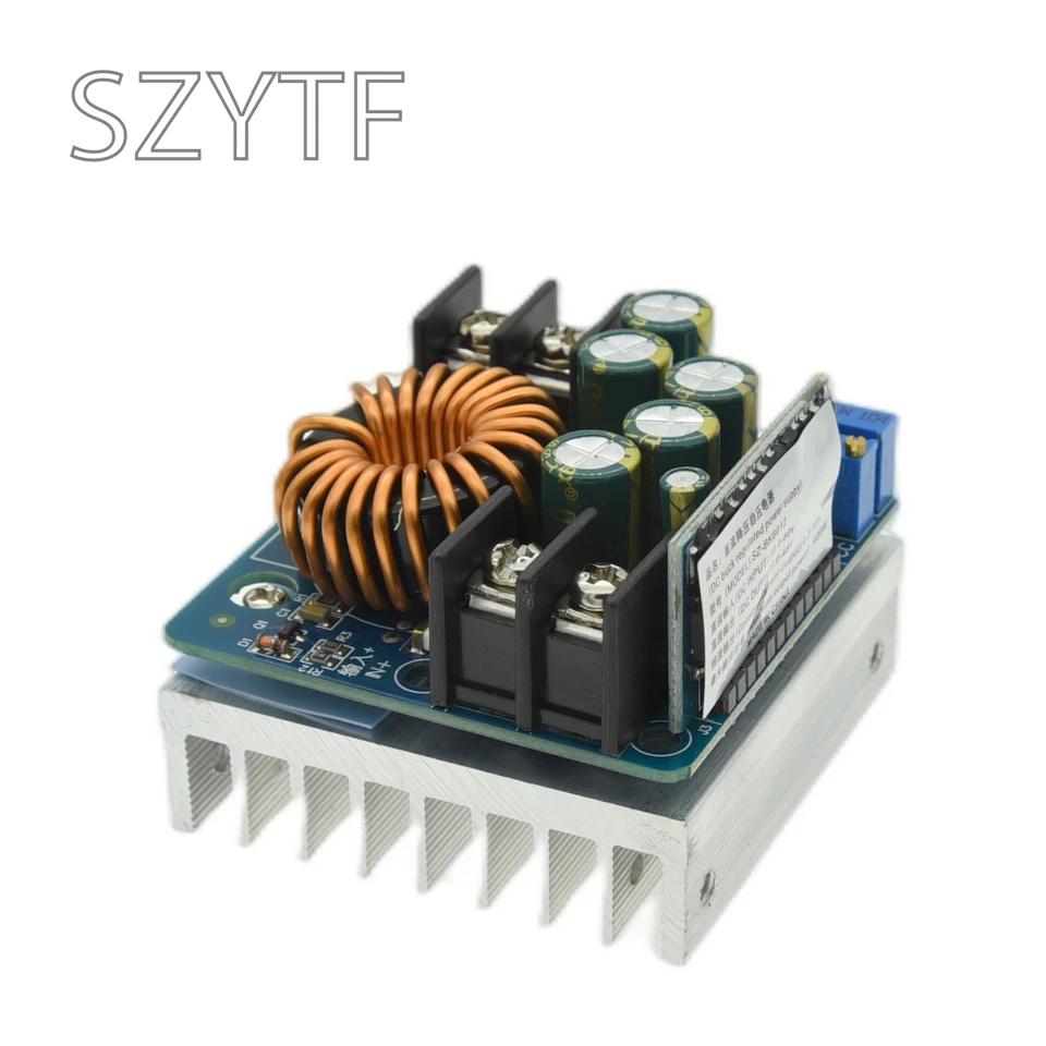 DC-DC 400W High-power Step Down Buck Converter DC 10V-60V Constant Voltage Constant Current Adjustable Power Supply Module