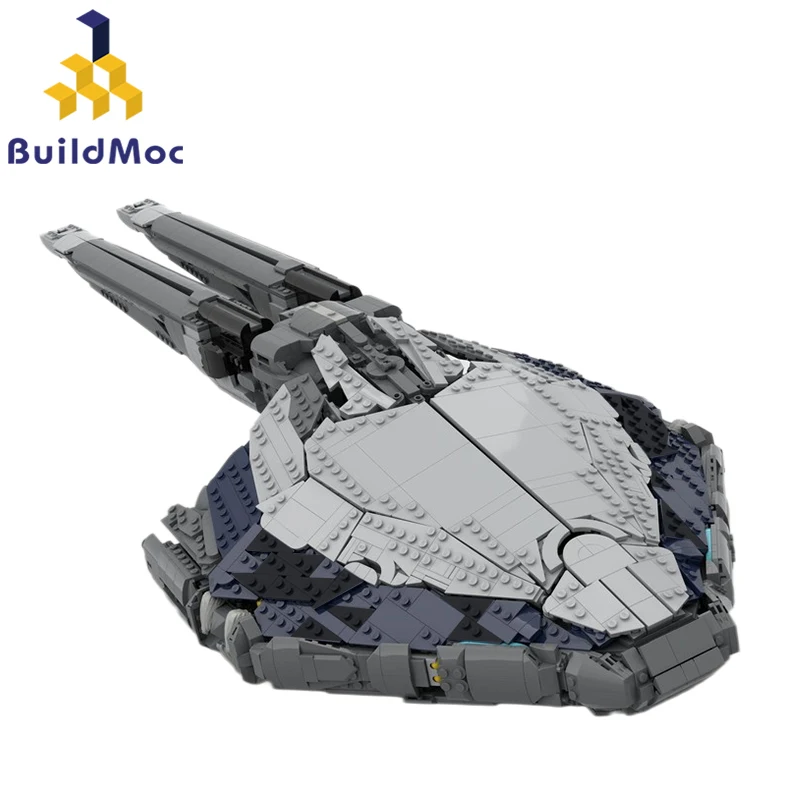 BuildMOC Warframed Liset Landing Craft Building Blocks Set Ideas Spaceship Bricks Toys Adults Gifts(4525 Pcs)