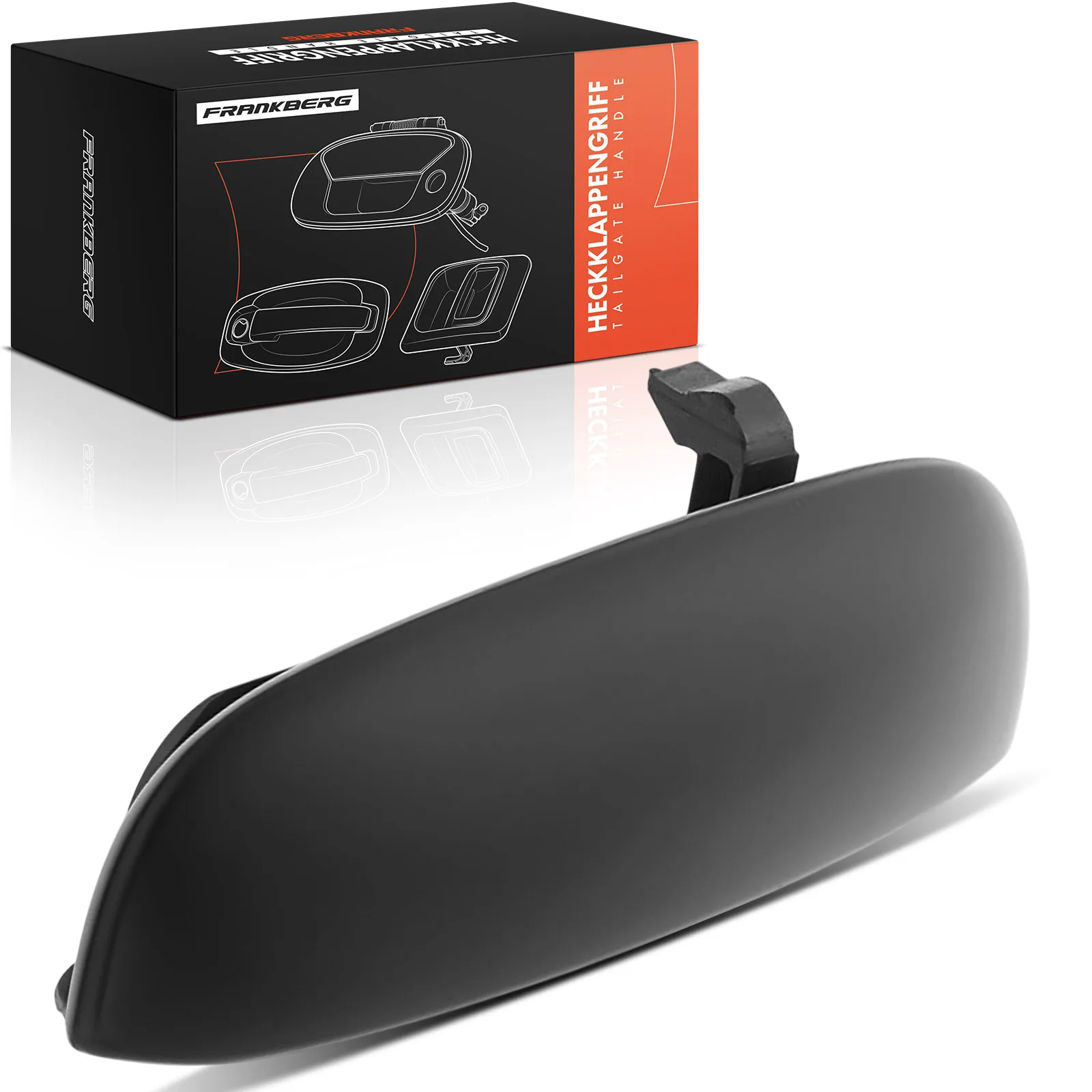 Frankberg 1x buitendeurgreep rechts voor Fiat Panda 312 319 0.9L 1.0L 1.2L Bouwjaar vanaf 2012 735555161