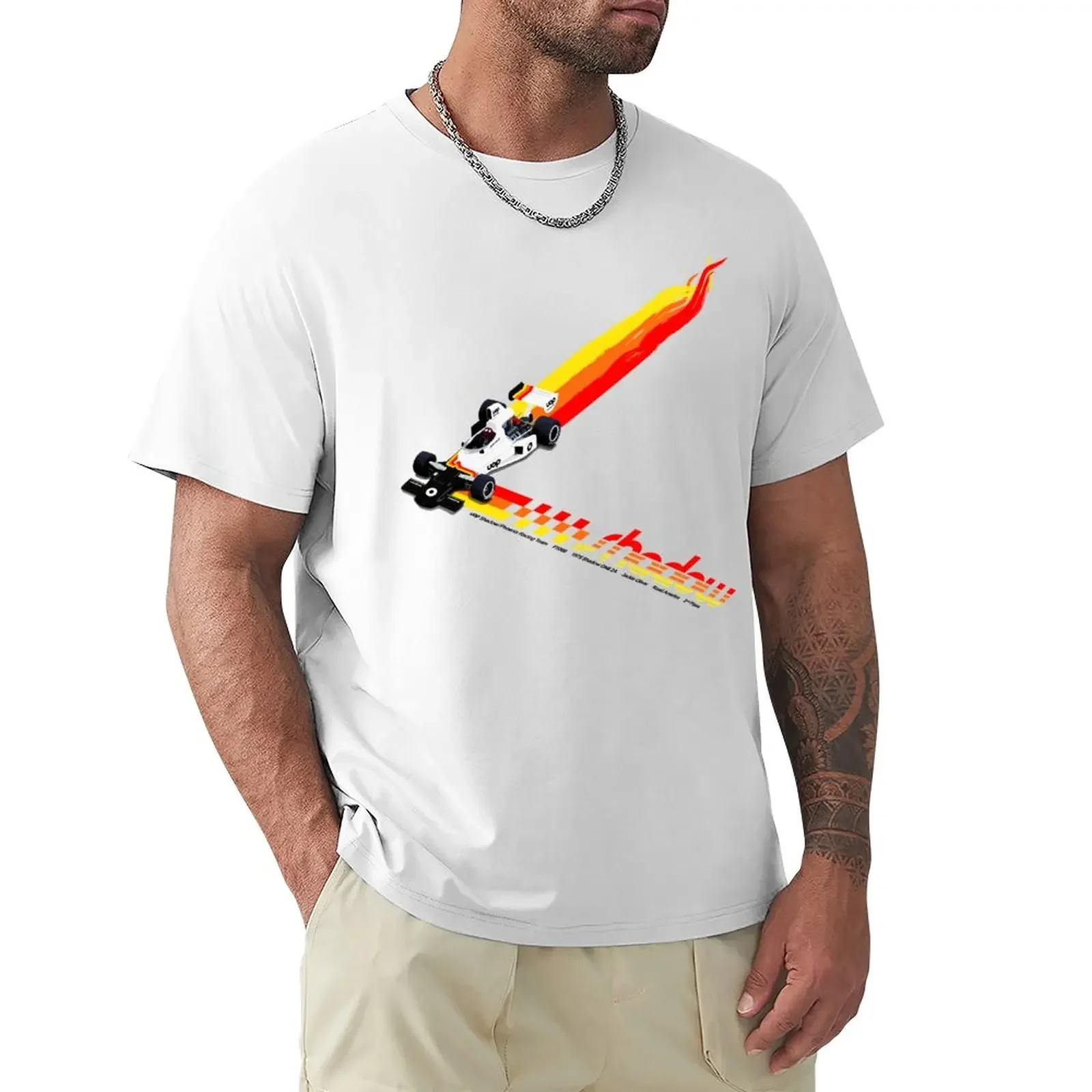 

Shadow Racing Team 1975 - DN6 w/Black Lettering T-Shirt cute tops korean fashion t shirts for men pack