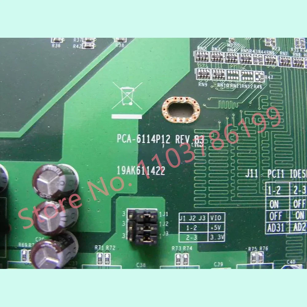 For Advantech Passive Backplane PCA-6114P12 REV: B3