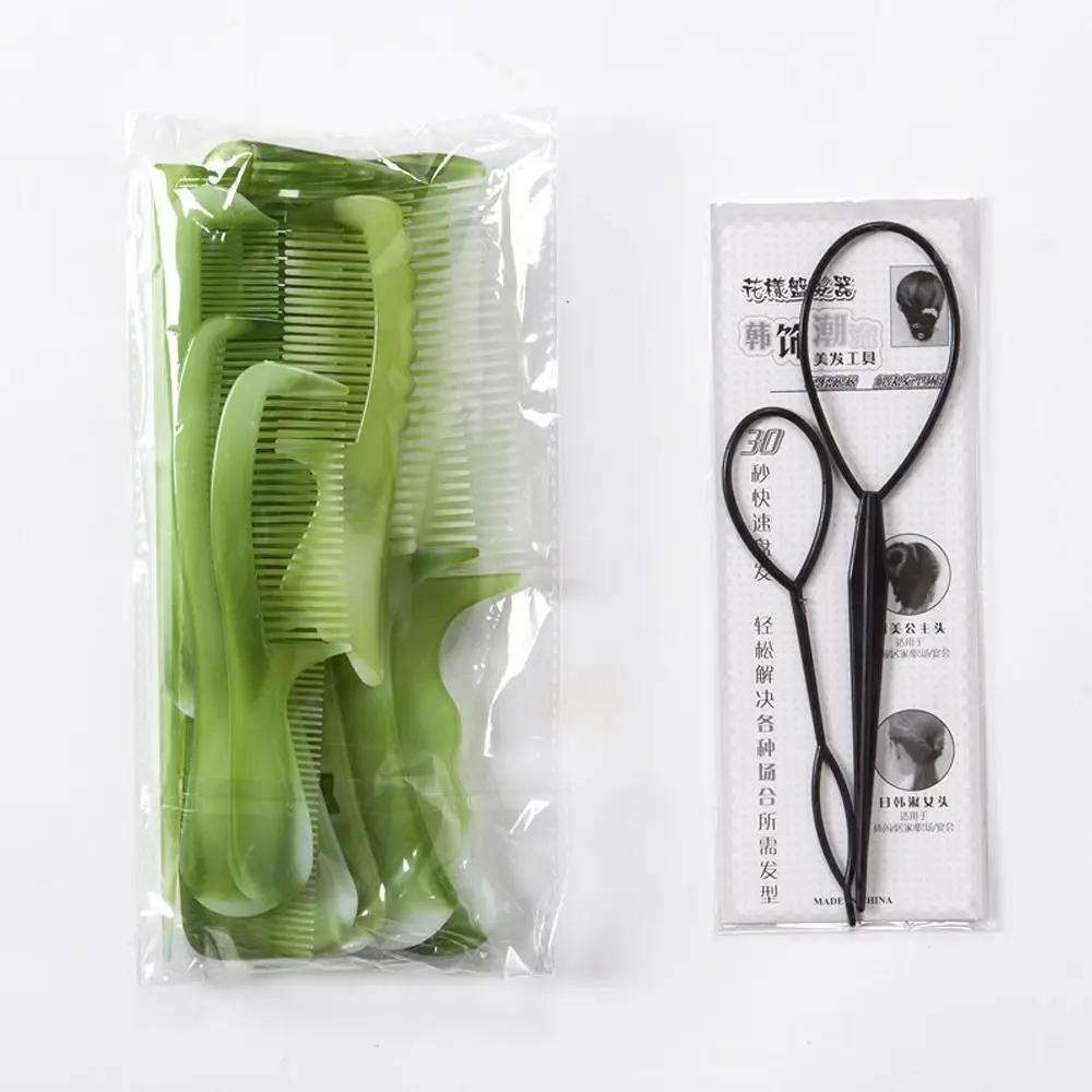 

10 шт. прочная антистатическая расческа пластиковая гладкая расческа для массажа кожи головы портативные расчески для волос инструмент для укладки волос