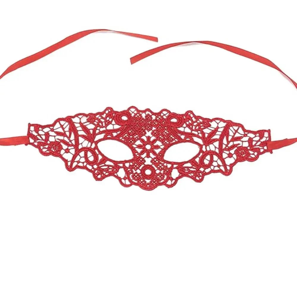 

Cute Face Mask Hollow Lace Eye Mask Cosplay Prom Props Carnival Lace Masquerade Half-face Mask Fancy Dance Masks Princess
