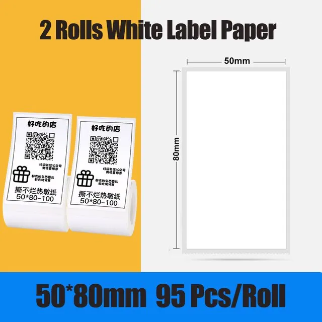 Niimbot B21 Thermische Label Printer Papier Sticker Afdrukken Papier Waterdicht Outdoor Kabel Label Juwellen Labels # R20