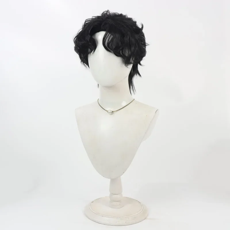 Anime Division Rap Battle MC MasterMind Amayado Rei Parrucca Cosplay Halloween Party Prop Fibra resistente al calore per capelli sintetici