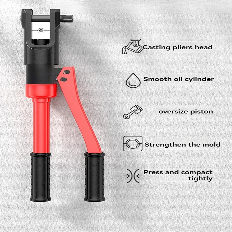 

Hydraulic Pliers Manual Hydraulic Pliers Copper Aluminum Wire Crimping Pliers Copper Nose Manual Wire Crimping Connecting Plier