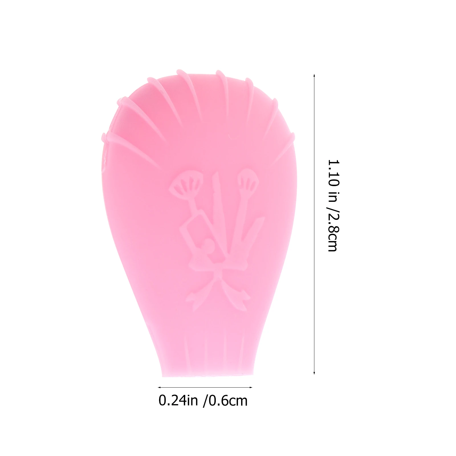 3개입 메이크업 브러쉬 보호 커버 실리콘 헤드 캡 여행용 안전한 브러쉬 보호 도구 액세서리