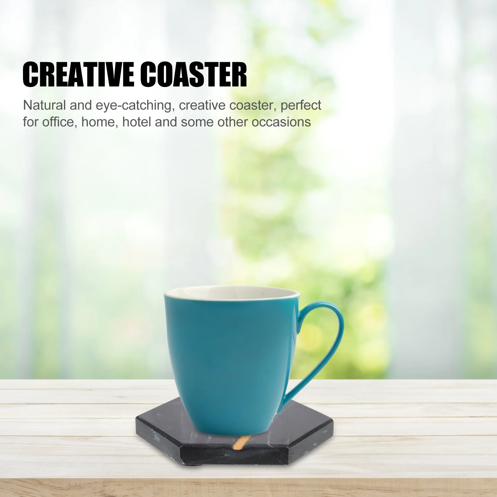 

Marble Coaster Heat Resistant Insulated Coffee Cup Mat Mug Pad Table Decoration Marble Coaster Cup Mat