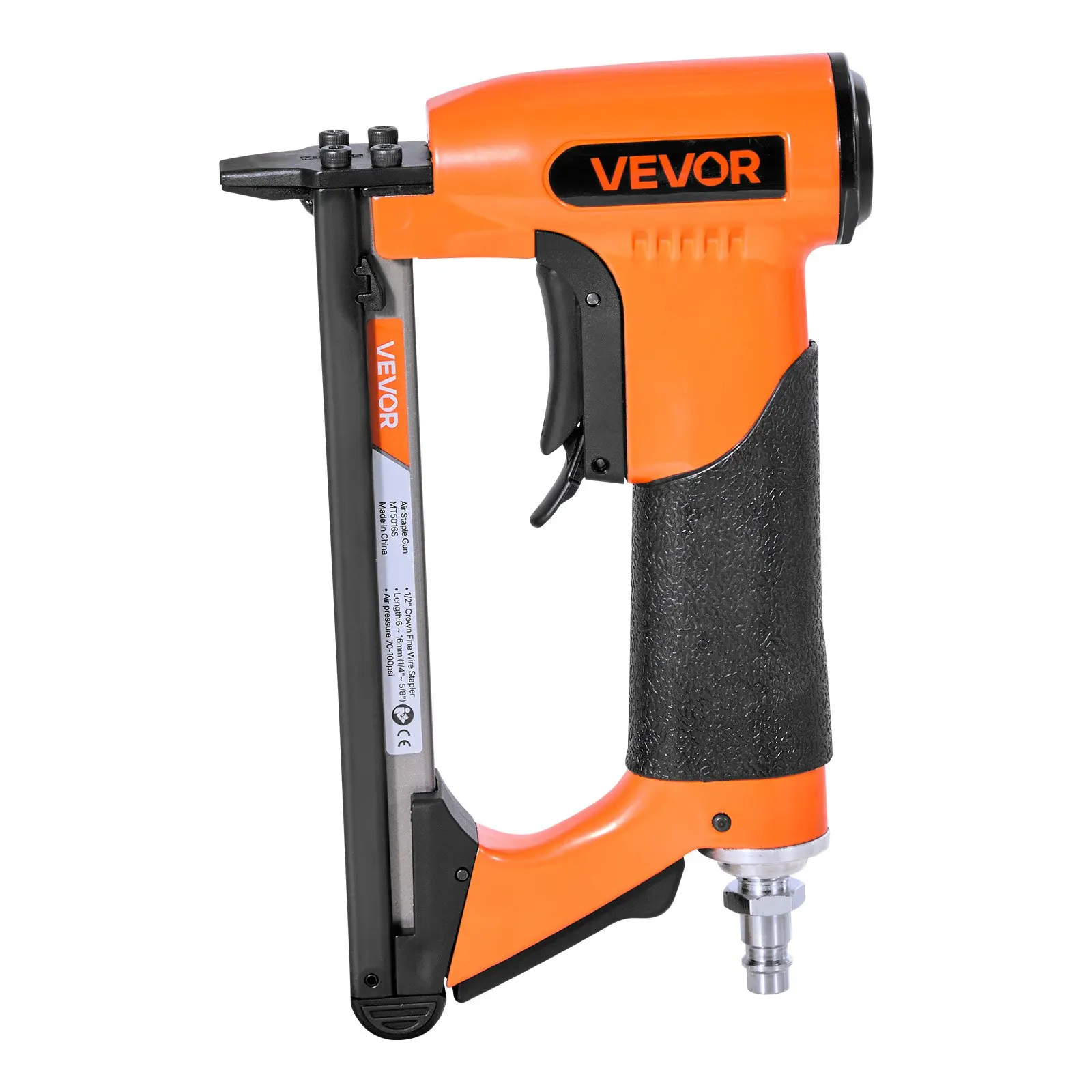 

Pneumatic Staple Gun, 20 Gauge Air Upholstery Stapler For 50 Series Fine Wire Staples 1/2" Crown 1/4"-5/8" Length, Max 110PCS