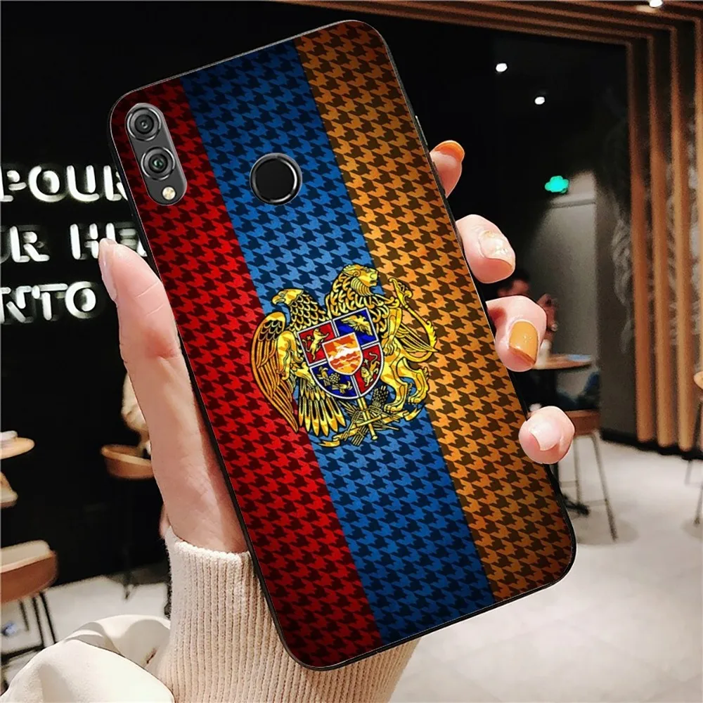 Armenia Armenians Flag Phone Case For Huawei Honor 10 lite 9 20 7A 9X 30 50 60 70 pro plus Soft Silicone Cover