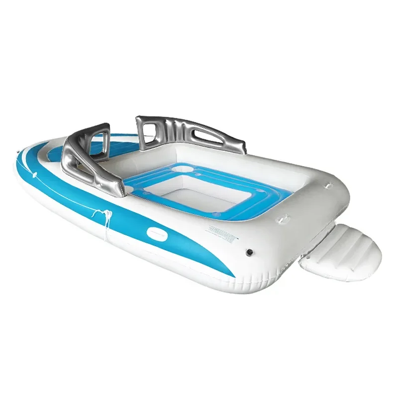 PVC inflatable boat 6 people island water party inflatable boat inflatable kayak thickened rafting boat