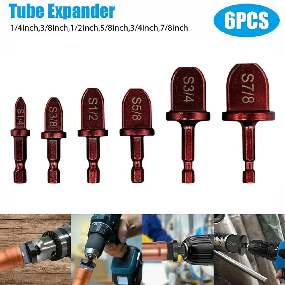 Hex Drive Tube Expander Kit for For IMPERIAL For Copper Pipes Used in Mechanical Plumbing and Refrigeration Maintenance