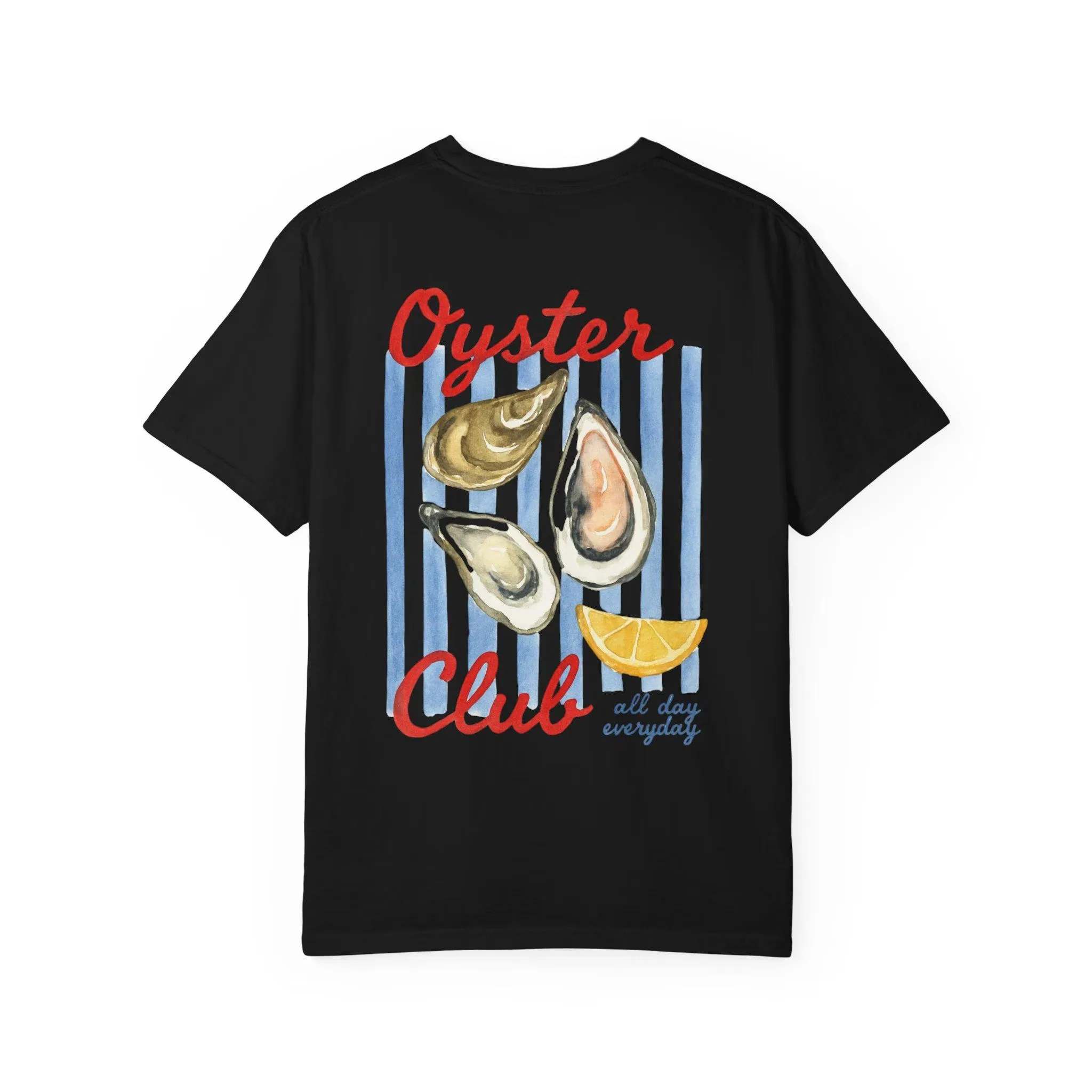 

Oyster Club Street Trend Clothing Pattern Printing Summer Luxury Brand Cotton Men's and Women's T-Shirts Short Sleeves