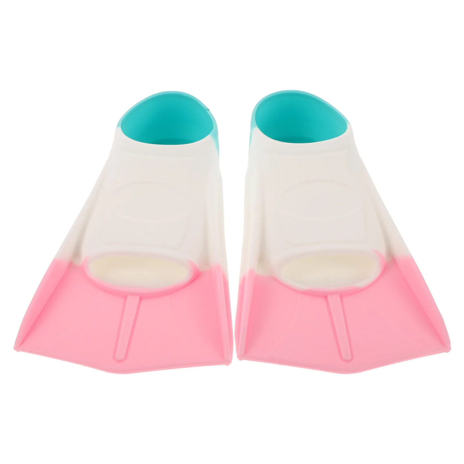 Palmes de plongée en Silicone légères palmes de natation courtes plongée en apnée entraînement de plongée adultes 9,82X4,91 pouces amusant