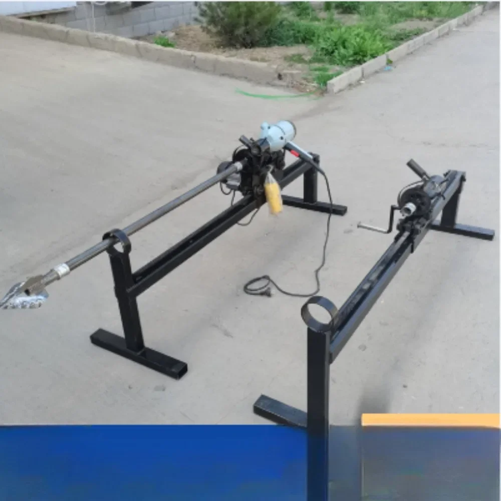 

Customized hand cranked electric horizontal well drilling machine