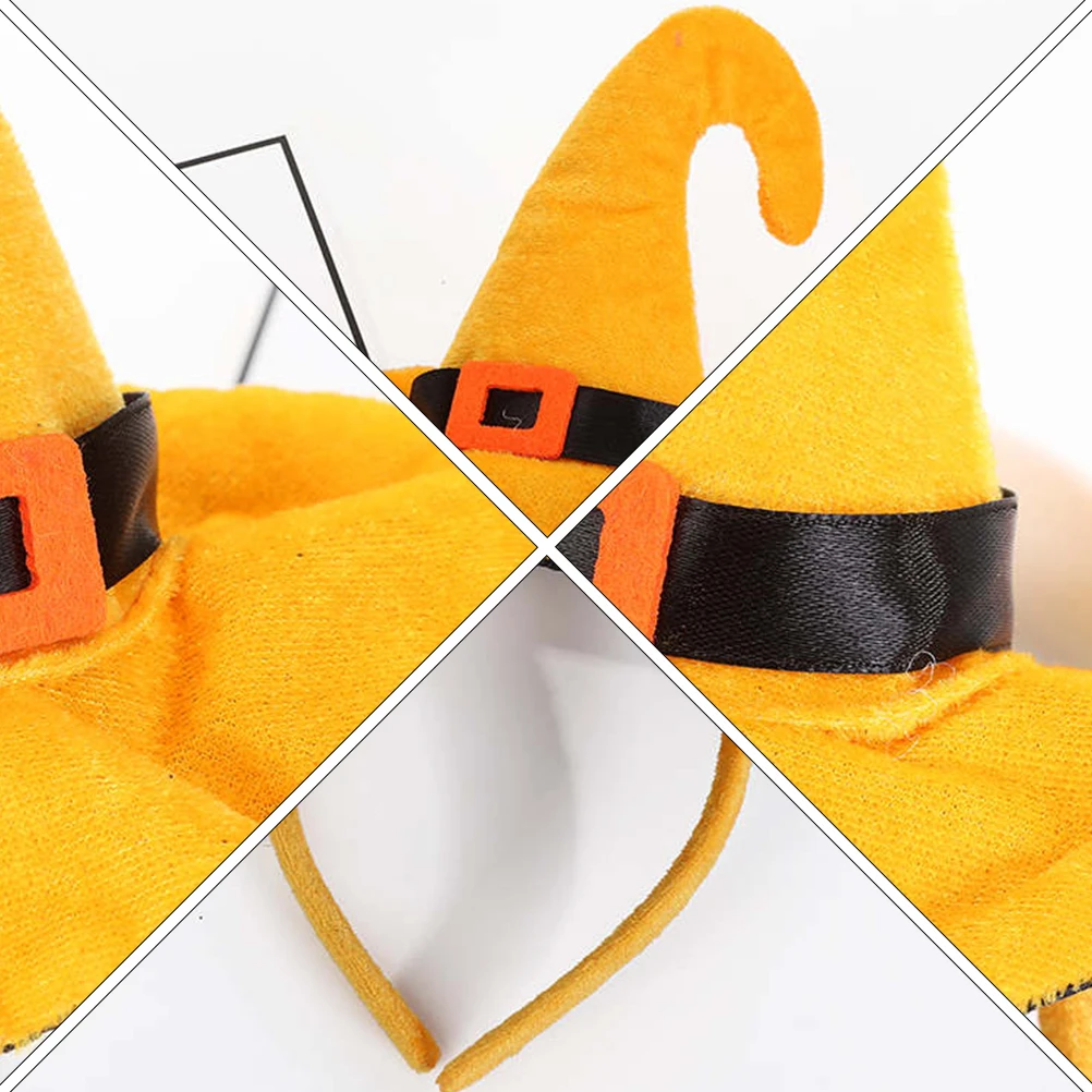

2Pcs Pumpkin Halloween Headb s Headb s Yellow Hook Halloween Festival Costume Party Supplies Toddler Clothing Props Hat