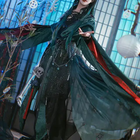 중국어 TV 시리즈 TGCF Tian Guan Ci Fu Xie Lian Hua Cheng 코스프레 의상 QiRong Qi Rong Qing D Ye You Cos 드레스 Hanfu 풀 세트