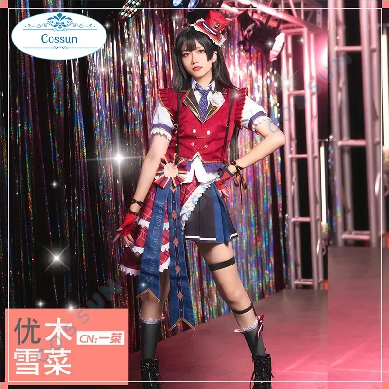 

Love Live! Nijigasaki High School Idol Club Yuki Setsuna Cosplay Costume Women Fancy Dress Lolita Halloween Uniform Wig